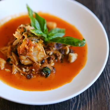 Make Chef Giacomo Sgroi’s Chilean Sea Bass with Montalcino Sauce