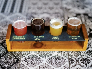 Inside Brü Daddy’s Brewing Co. in Downtown Allentown