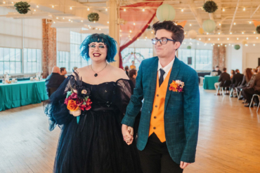Just Married: Michelle & Aubry’s Wedding at GoggleWorks Center for the Arts
