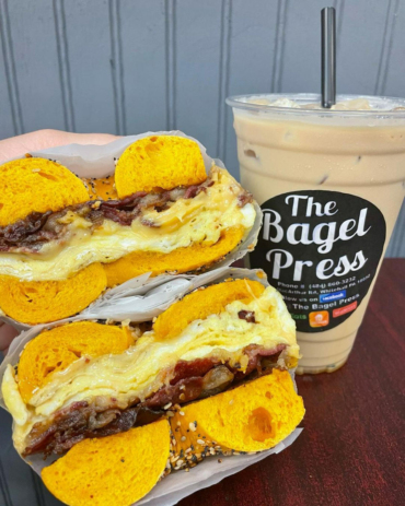 Enjoy Scratch-Made Breakfast from The Bagel Press in Whitehall