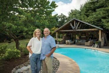 Eclectic & Inspiring Backyard Inspiration in Bushkill Township