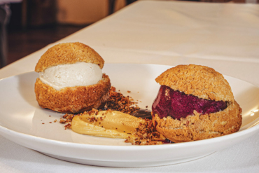 Order the PB&J Profiteroles at Bolete